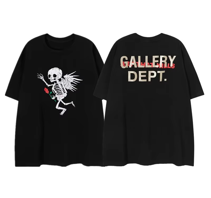 Streetwear Brand Clothing - Skull Angel High-end Fashion Brand T-Shirt