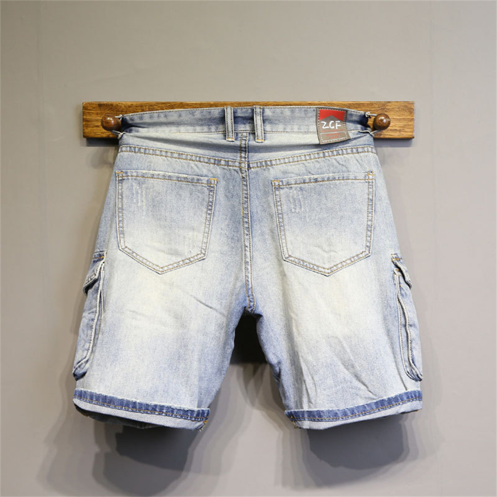 Fashion Brand Men Jeans Shorts - Streetwear Brand Denim review and price