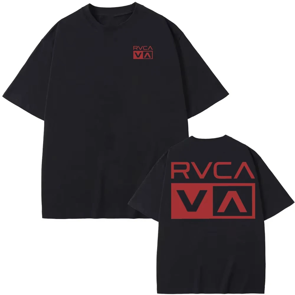 RVCA T Shirt Black Tee Summer  - Streetwear Brand Clothing review and price