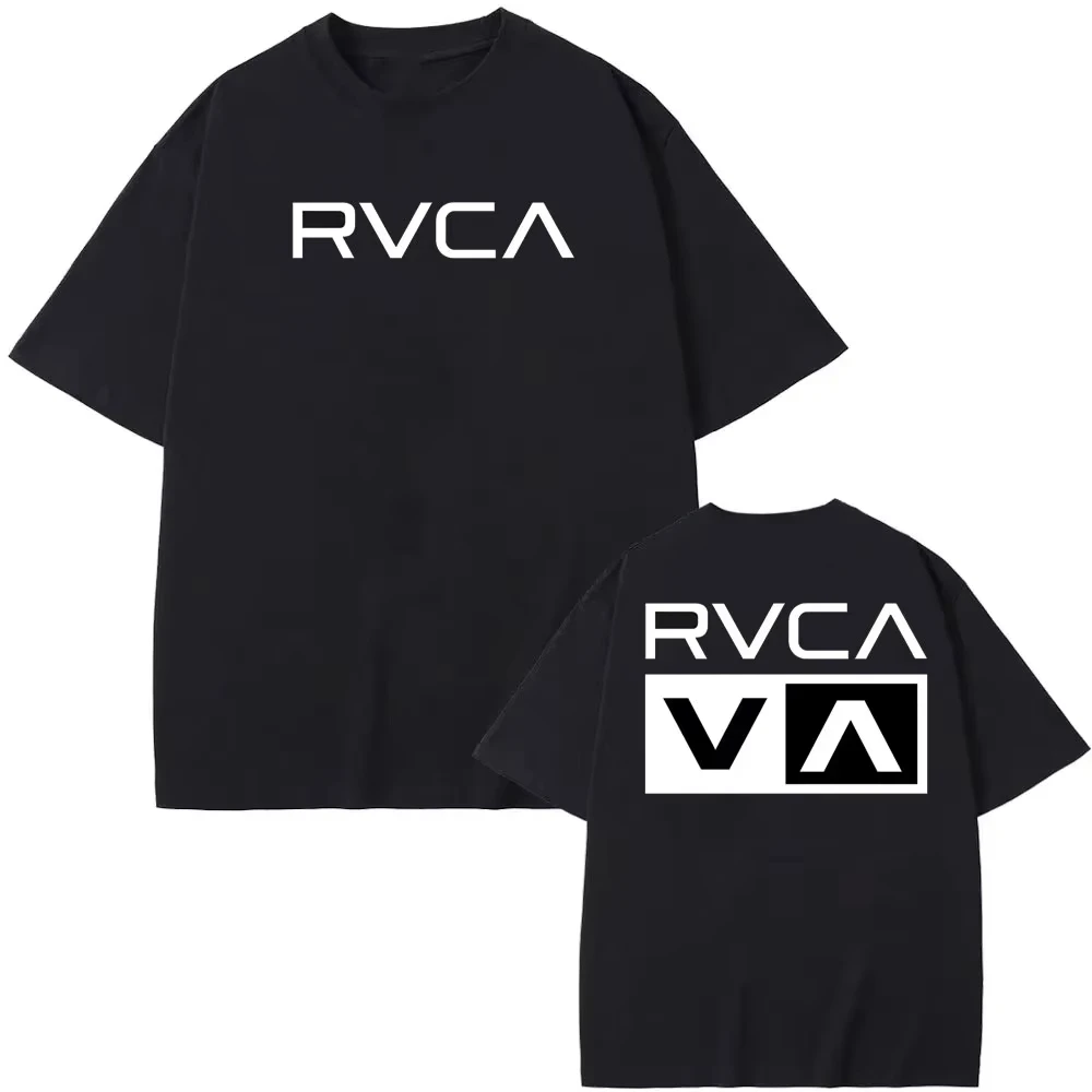 RVCA T Shirt Black Tee Summer  - Streetwear Brand Clothing review and price